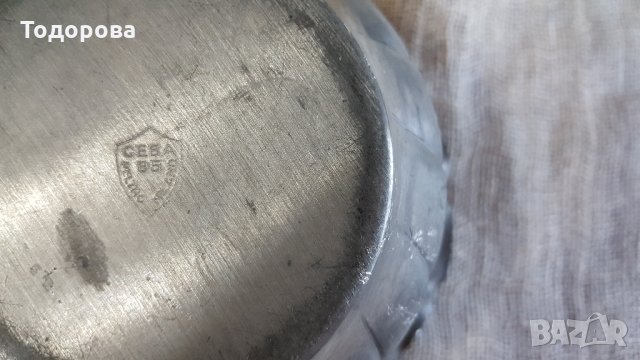 Метален съд за цветя, снимка 5 - Антикварни и старинни предмети - 28226681