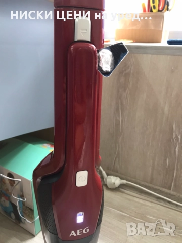 Безжична прахосмукачка AEG CX7 LITHIUM 2в1, снимка 7 - Прахосмукачки - 51690832
