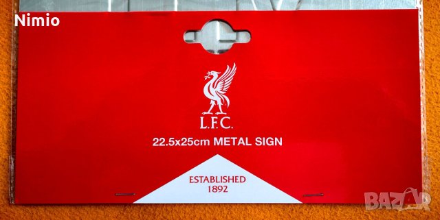 Метална табела Liverpool FC Champions, снимка 2 - Колекции - 43920151