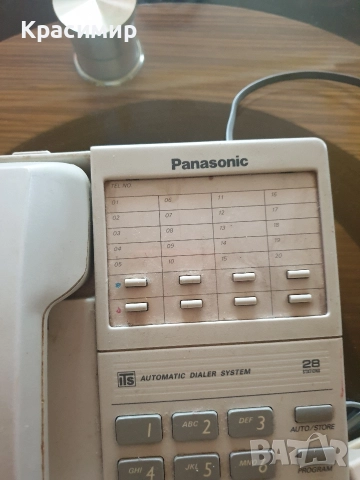 ретро телефон панасоник, снимка 2 - Колекции - 52927372