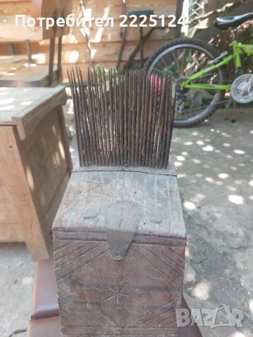 Продавам чепкало за вълна, снимка 3 - Антикварни и старинни предмети - 50700103