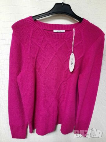 Esprit! Нов пуловер с наситен цвят, снимка 1 - Блузи с дълъг ръкав и пуловери - 28181051