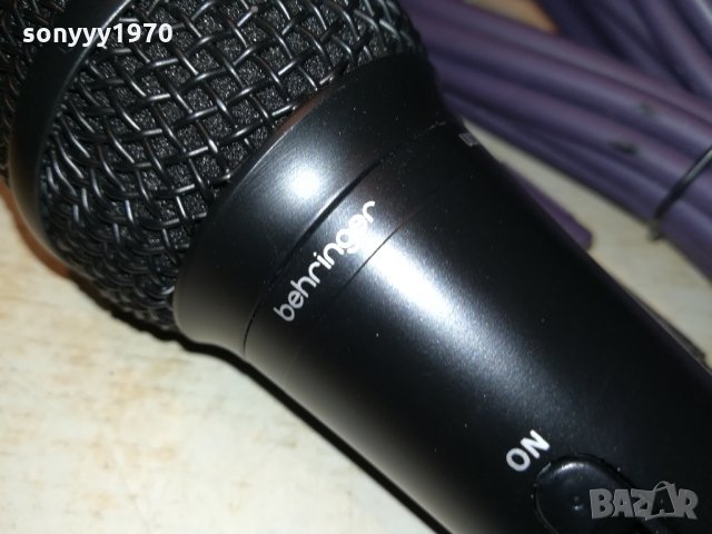 behringer mic+cable 1901221044, снимка 5 - Микрофони - 35485958