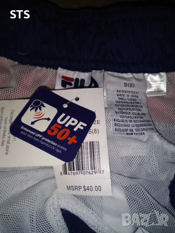 Детски бански за момче FILA, снимка 2 - Детски къси панталони - 36946524