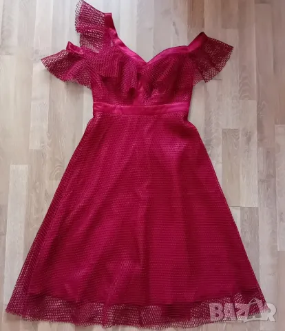 Официална рокля бордо, снимка 8 - Рокли - 47310192