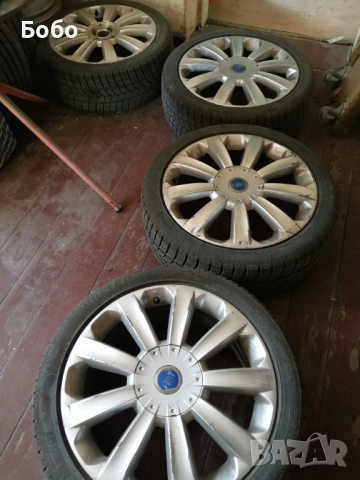 Продавам джанти 18ки от Fiat Croma с гуми 225/45/18, снимка 5 - Гуми и джанти - 51657404