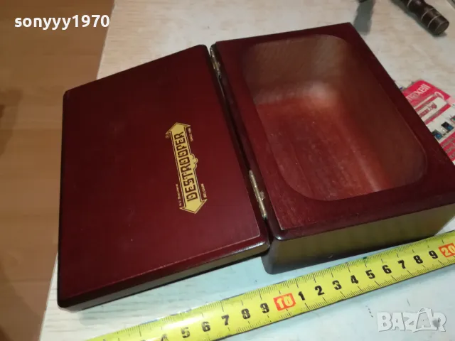 DESTROOPER BELGIUM-ДЪРВЕНА КУТИЯ 2003251951, снимка 4 - Колекции - 49576903