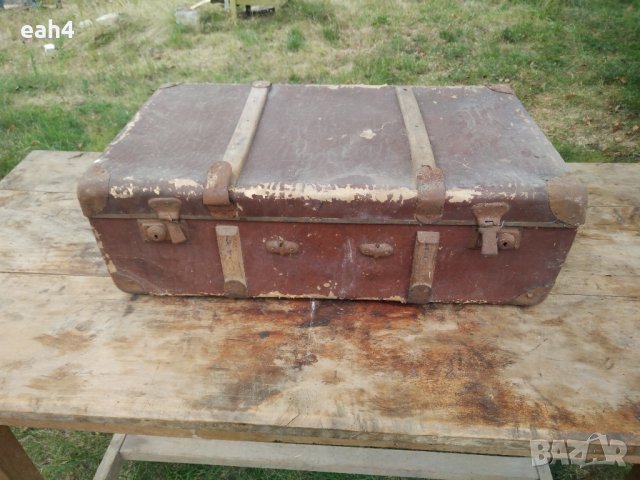 продавам стар куфар, снимка 1 - Антикварни и старинни предмети - 34142404