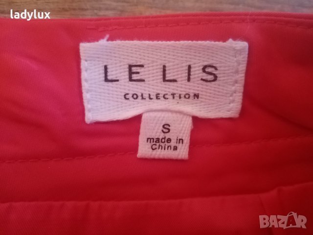 LE LIS Collection, S, Оригинална Червена Пола. Код 2121, снимка 3 - Поли - 43764321