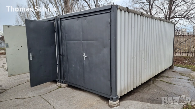 Container, Контейнер за работилница 20 фута, по 6 метра всеки, 2x