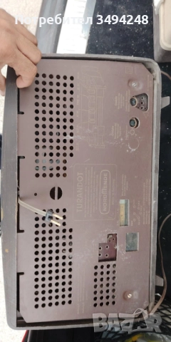 Старо лампово радио Nordmende, снимка 3 - Радиокасетофони, транзистори - 51750444