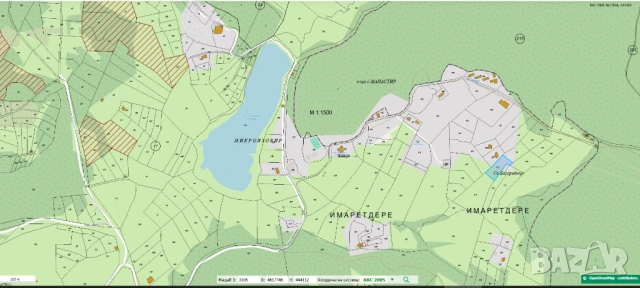 Продавам имот 1767кв.м. на Хайдушки поляни (Имарет дере) в землището на с. Кутела