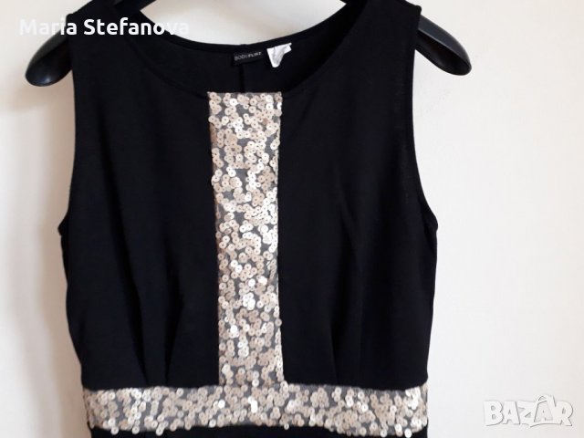 Черна елегантна рокля BodyFlirt, снимка 2 - Рокли - 26335594