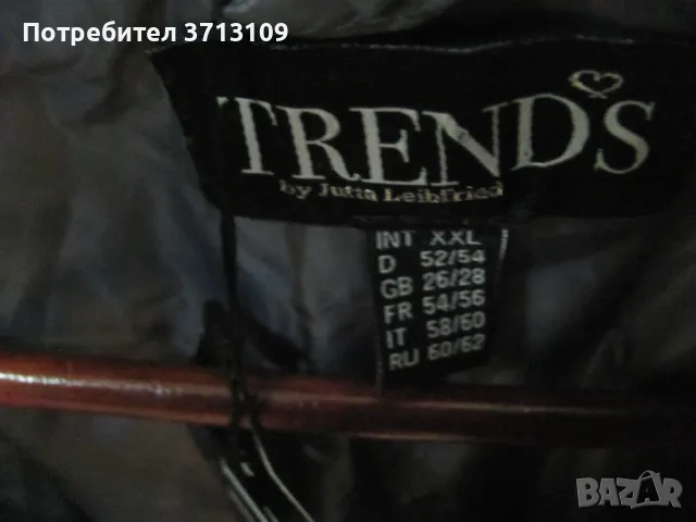 Ново ефектно MAXI мода яке, елече, No 52/54, снимка 3 - Якета - 49404649