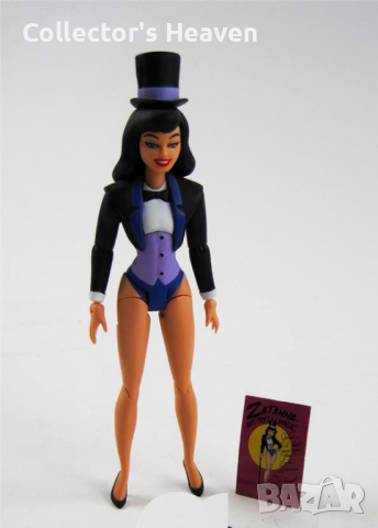 2016 DC Collectibles Batman The Animated Series Zatanna Батман екшън фигурка фигура играчка, снимка 7 - Колекции - 44884955
