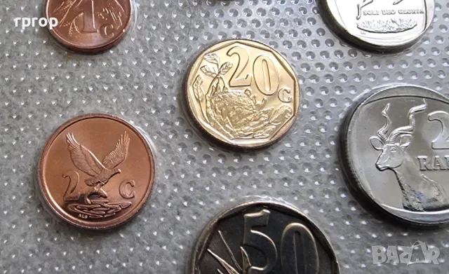 ЮАР
.Южна Африка.
Сет от 9 монети.
2000 - 2007 година.
UNC., снимка 4 - Нумизматика и бонистика - 49570687