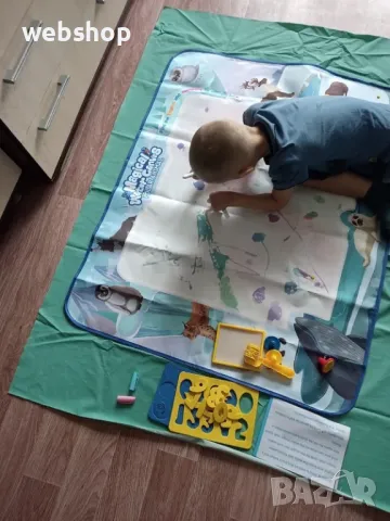 Магическа Детска Подложка тип килимче за рисуване с вода , снимка 6 - Образователни игри - 50185109