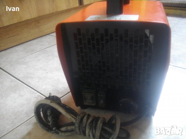 Метален Калорифер Немски 2KW-HEYLO DE 2XL-ЗА ЧАСТИ/ЗА РЕМОНТ, снимка 3 - Печки, фурни - 37664264