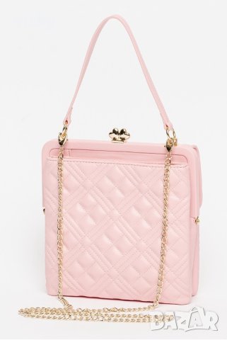 Барби бонбонено розова чанта, Love Moschino, снимка 2 - Чанти - 43442450