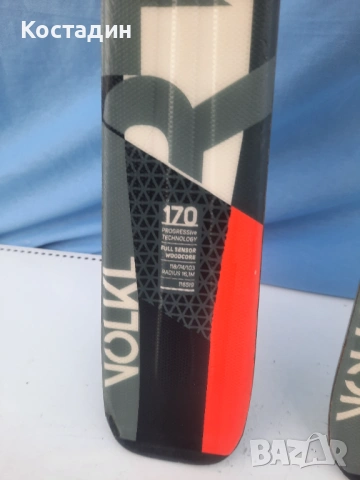 Карвинг ски Volkl RTM 7.4 170см.  , снимка 7 - Зимни спортове - 53114519