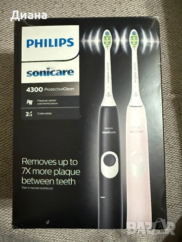 Електрическа звукова четка за зъби protective clean 2 бр.