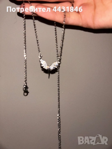 Сребърно колие феникс