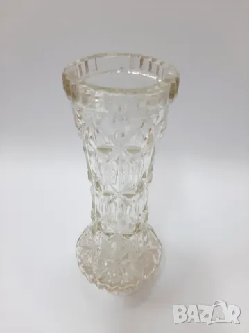 Стара кристална стъклена ваза (2.2), снимка 7 - Антикварни и старинни предмети - 49148960