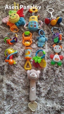 Лот от бебешки играчки , снимка 1 - Дрънкалки и чесалки - 28943916