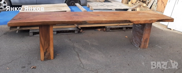 Трапезна МАСА от африканска акация, снимка 3 - Маси - 52519853