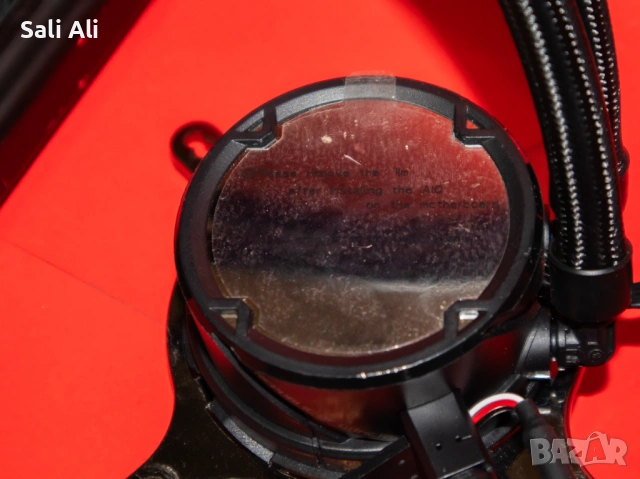 Водхно охлаждане ASUS ROG STRIX LC 120 RGB нови, работещи за части, снимка 5 - Други - 53115118