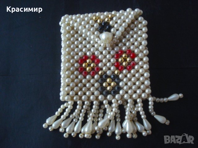 РЕТРО ДАМСКО ПОРТМОНЕ С МЪНИСТА, снимка 2 - Други ценни предмети - 43883938