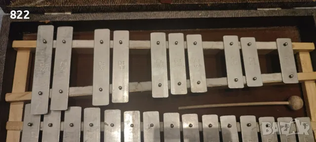 Стар ксилофон, снимка 7 - Антикварни и старинни предмети - 50060015