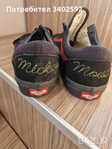 Лимитирани кецове Vans mickey mouse 43 номер, снимка 5 - Маратонки - 49821054