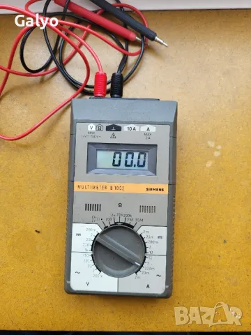 Siemens Multimeter B1002 Мултицет, снимка 2 - Друга електроника - 49510239