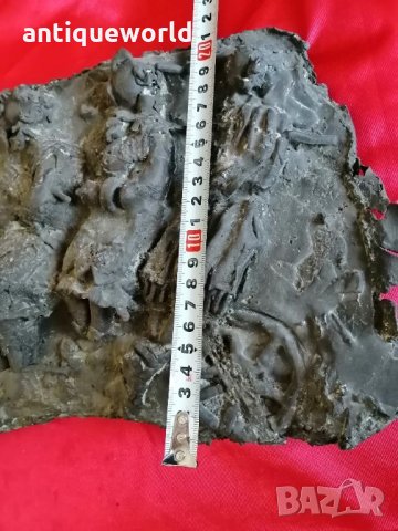 Уникат Авторски Бронзов Барелеф ,Пано 14кг, снимка 8 - Антикварни и старинни предмети - 34929260