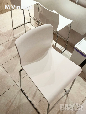 Рядък бар стол Ikea Glenn Chair - височина 74-76 см, снимка 4 - Столове - 53213534