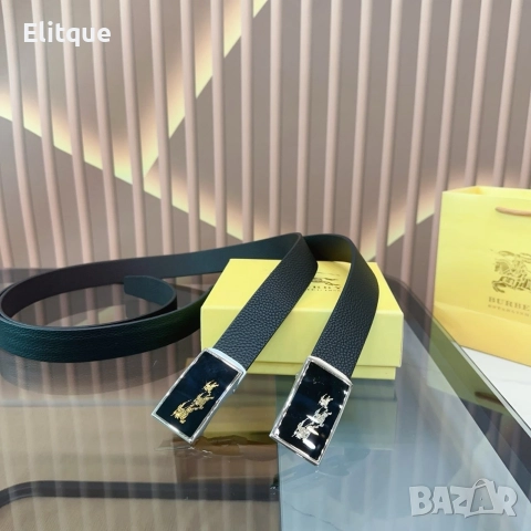 колани от естествена кожа в кутия Burberry 