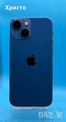 ГАРАНЦИОНЕН!!! Apple iPhone 13 mini, 128GB, 4GB RAM, 5G, Blue, снимка 7 - Apple iPhone - 43633555