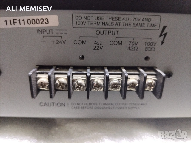 ТОА РА AMPLIFIER A-2120 , снимка 4 - Ресийвъри, усилватели, смесителни пултове - 53082172