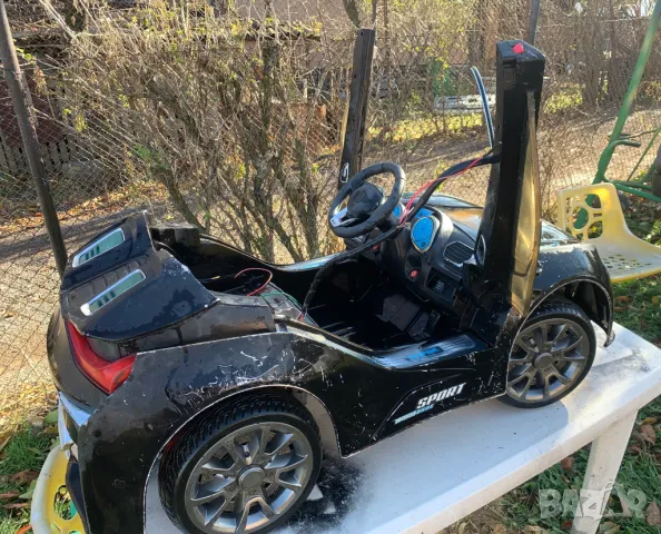  Електрическа детска кола за Реставрация! 120/60/40 см., снимка 11 - Коли, камиони, мотори, писти - 48129635