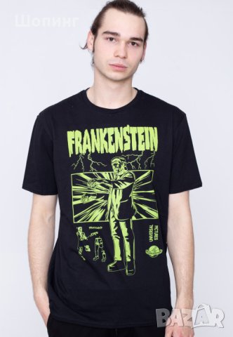 Светеща блуза Франкенщайн - ХЛ
