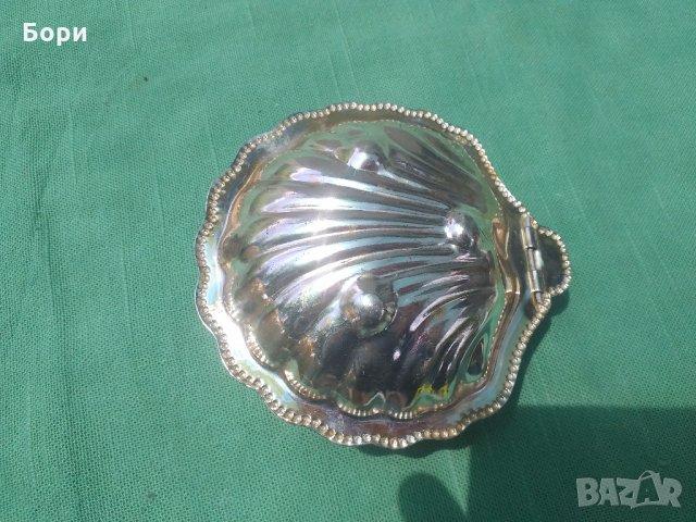 Стара руска захарница форма раковина, снимка 7 - Аксесоари за кухня - 33292333