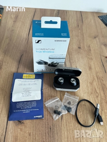 Слушалки Sennheiser Momentum True Wireless, снимка 5 - Слушалки и портативни колонки - 51702537