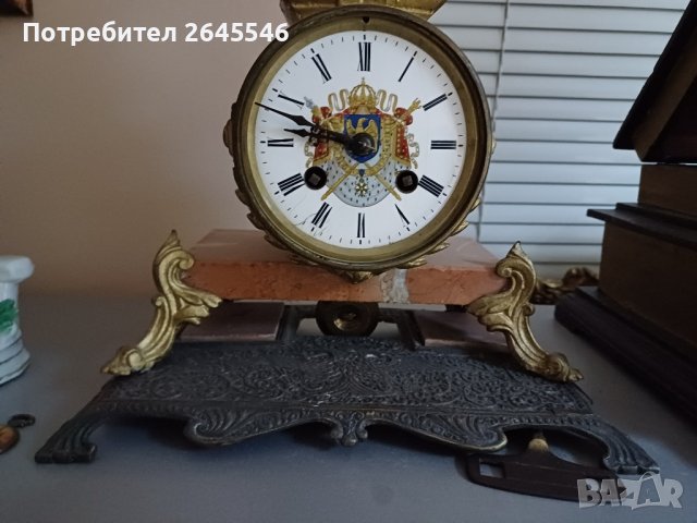 Каминен часовник  Наполеон , снимка 4 - Колекции - 43528361