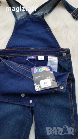 Нов дънков гащеризон 12-18 месеца, снимка 3 - Бебешки гащеризони - 32241110