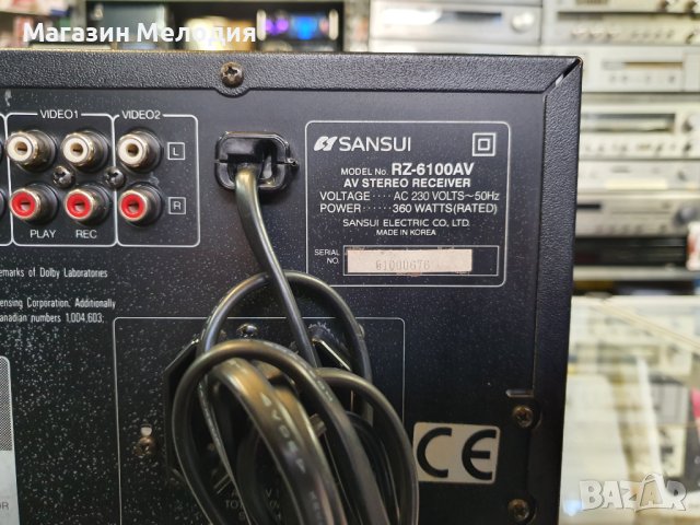 Ресийвър Sansui RZ-6100AV Изходна мощност: 70 вата на канал в 8Ω (стерео ) В перфектно техническо и , снимка 13 - Ресийвъри, усилватели, смесителни пултове - 43502134