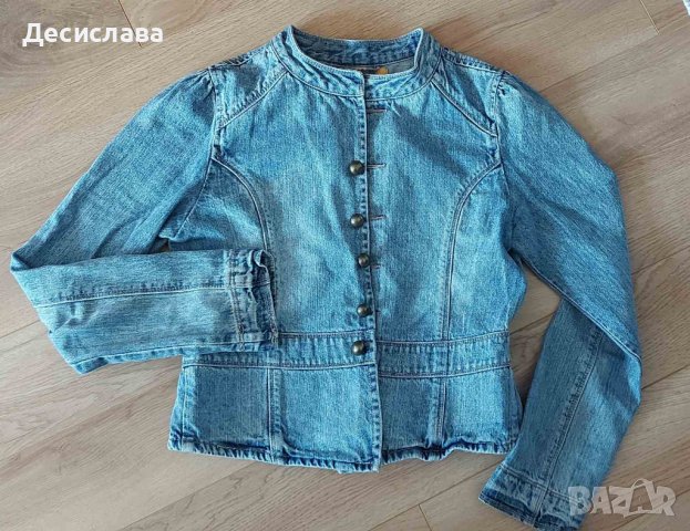 Дамско дънково яке размер S/M - 164 см, снимка 1