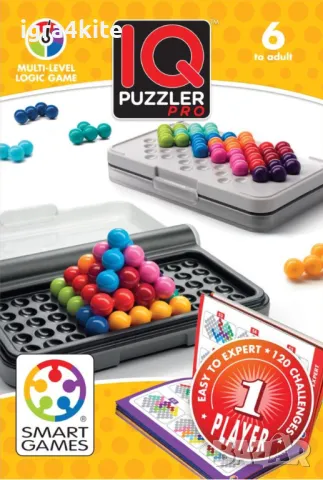 IQ Game PYRAMID № 5 от 8 – 3D части за височина. Логическа игра, снимка 1