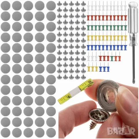 Копчета за таван на кола / Комплект за ремонт на провиснал таван / Копчета за увиснал таван