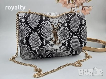 Yves Saint Laurent Нова Дамска Кожена Чанта YSL